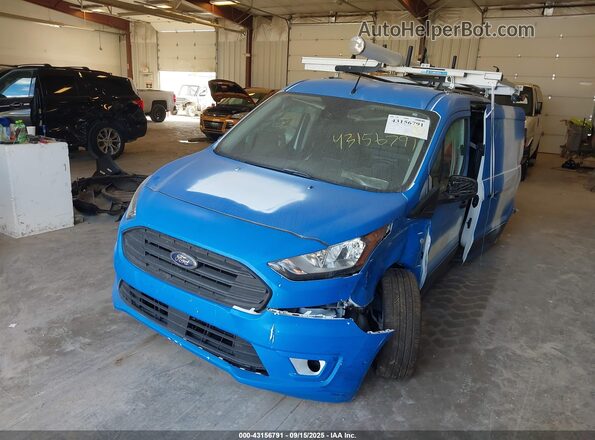 NM0LS7T27P1558619 2023 FORD TRANSIT CONNECT Blue Przód lewy