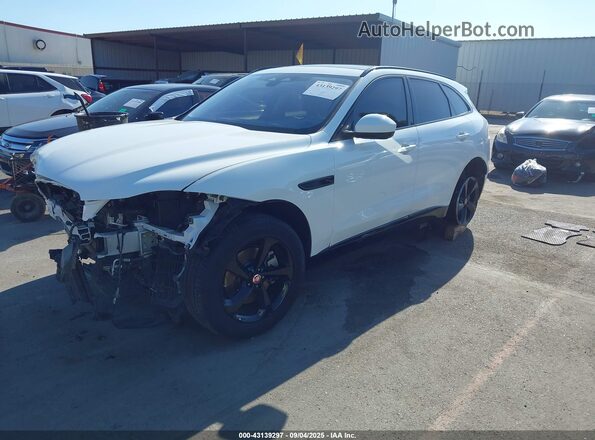 SADCJ2EX7MA668331 2021 JAGUAR F-PACE White Передня ліва чверть