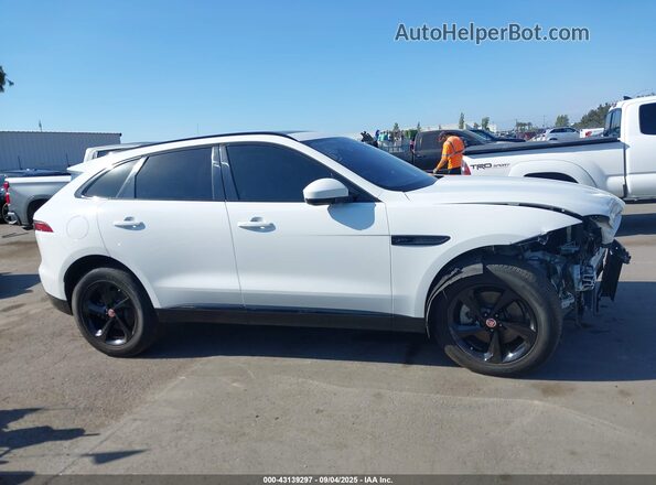 SADCJ2EX7MA668331 2021 JAGUAR F-PACE White Вид задньої частини салону