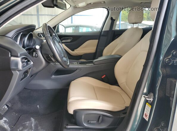 SADCJ2FN1JA283677 2018 JAGUAR F-PACE Green Vista interior delantera