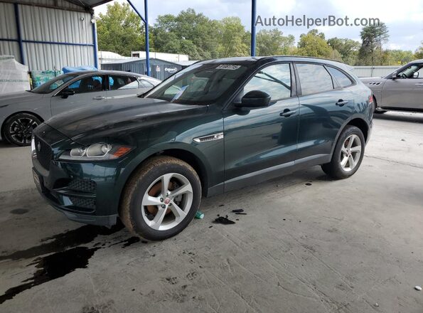 SADCJ2FN1JA283677 2018 JAGUAR F-PACE Green Vista tres cuartos delantera izquierda