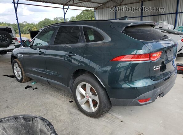 SADCJ2FN1JA283677 2018 JAGUAR F-PACE Green Trasero izquierdo