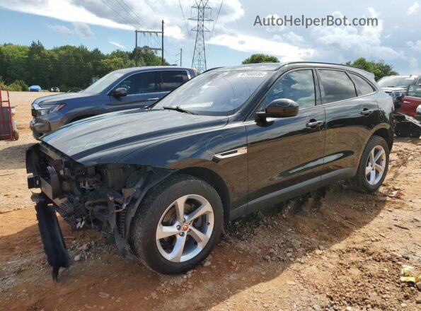 SADCJ2FN2JA253684 2018 JAGUAR F-PACE Black Vista tres cuartos delantera izquierda