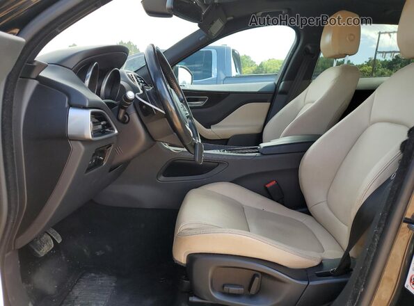 SADCJ2FN2JA253684 2018 JAGUAR F-PACE Black Vista interior delantera