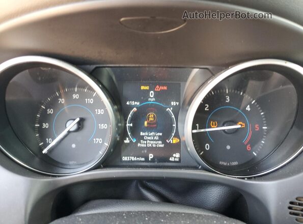 SADCJ2FN2JA253684 2018 JAGUAR F-PACE Black Vista del cuadro de instrumentos