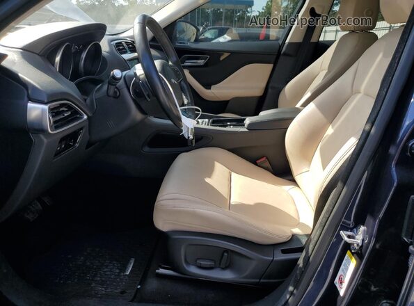 SADCJ2FN7JA286115 2018 JAGUAR F-PACE Blue Vista interior delantera