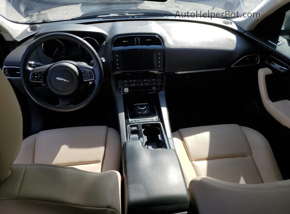SADCJ2FN7JA286115 2018 JAGUAR F-PACE Blue Vista del salpicadero
