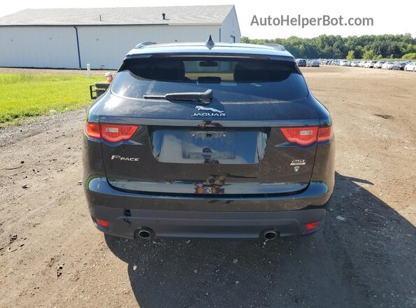 SADCJ2FX2JA324271 2018 JAGUAR F-PACE Black Vista trasera