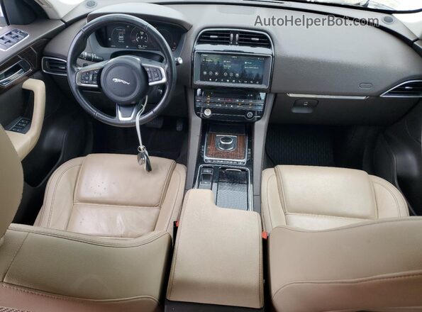 SADCK2FX2JA290328 2018 JAGUAR F-PACE White Vista del salpicadero