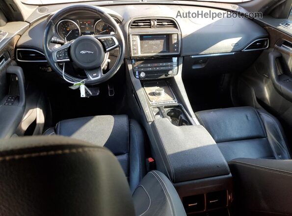 SADCL2EV8JA262532 2018 JAGUAR F-PACE Blue Vista del salpicadero