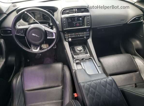 SADCL2FX4JA323469 2018 JAGUAR F-PACE White Vista del salpicadero
