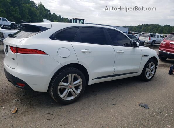 SADCL2FX4JA323469 2018 JAGUAR F-PACE White Trasero derecho