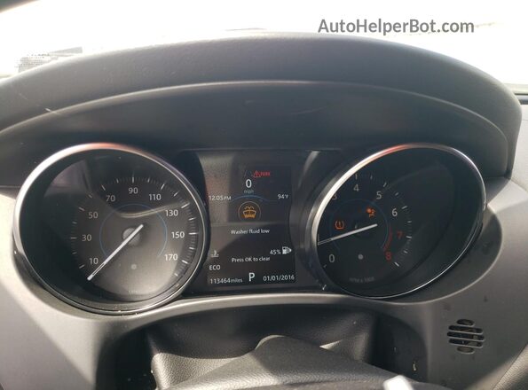 SADCL2FX4JA323469 2018 JAGUAR F-PACE White Vista del cuadro de instrumentos