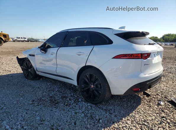 SADCL2GX9JA322431 2018 JAGUAR F-PACE White Trasero izquierdo