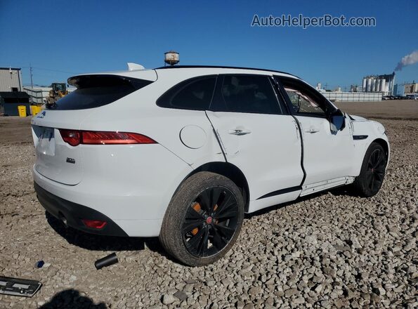 SADCL2GX9JA322431 2018 JAGUAR F-PACE White Trasero derecho