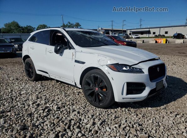 SADCL2GX9JA322431 2018 JAGUAR F-PACE White Delantero derecho