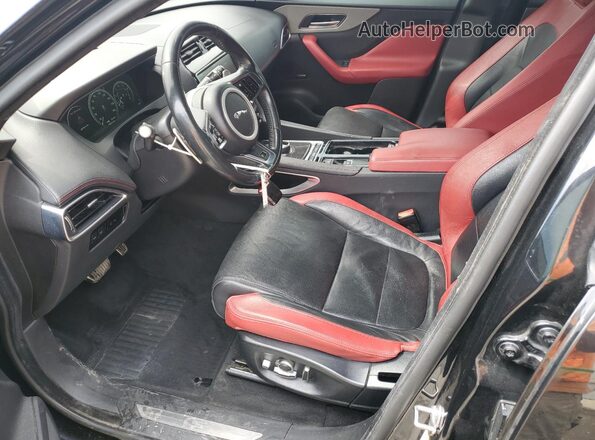 SADCM2FV6JA271547 2018 JAGUAR F-PACE Black Vista interior delantera
