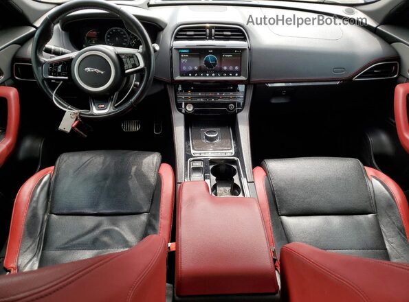 SADCM2FV6JA271547 2018 JAGUAR F-PACE Black Vista del salpicadero