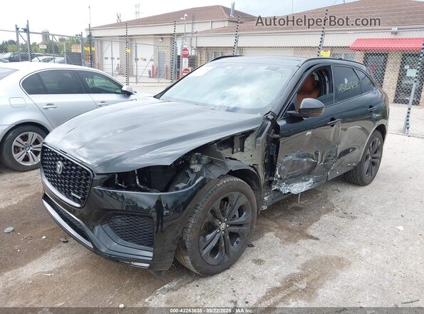 SADCT2FU2RA726142 2024 JAGUAR F-PACE Black Передня ліва чверть