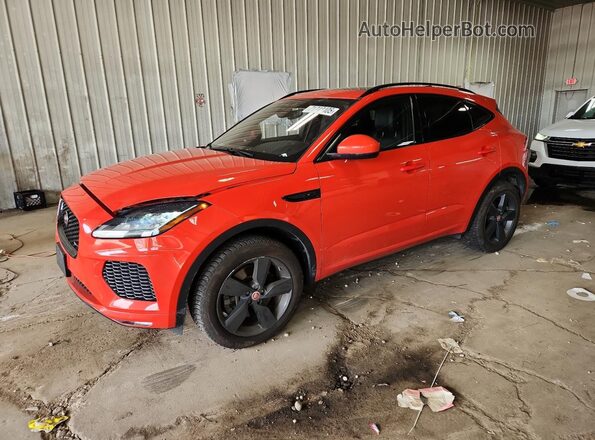 SADF12FX8L1Z80622 2020 JAGUAR E-PACE Оранжевый Передняя левая четверть