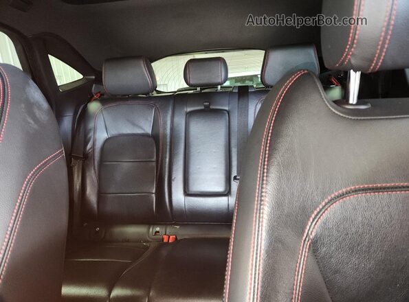 SADF12FX8L1Z80622 2020 JAGUAR E-PACE Оранжевый Вид задних сидений