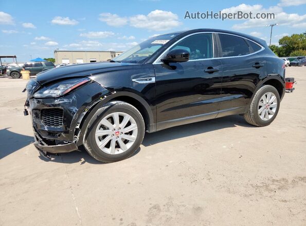 SADFJ2FX2J1Z31297 2018 JAGUAR E-PACE Black Przód lewy