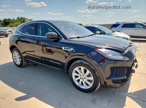 SADFJ2FX2J1Z31297 2018 JAGUAR E-PACE Black Przód prawy
