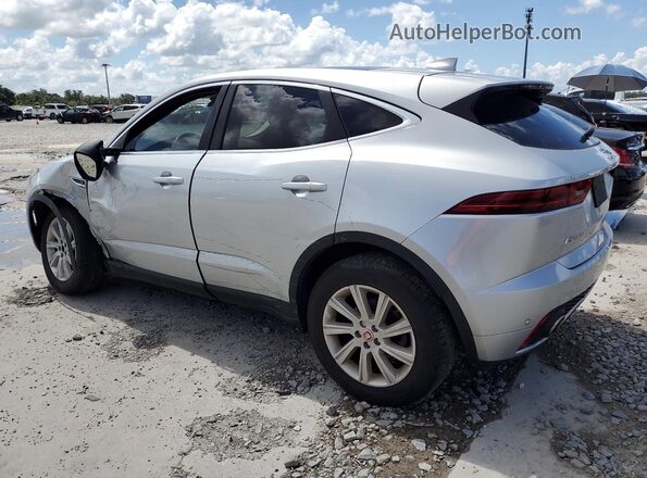 SADFJ2FX8J1Z29747 2018 JAGUAR E-PACE Серебряный Задняя левая четверть
