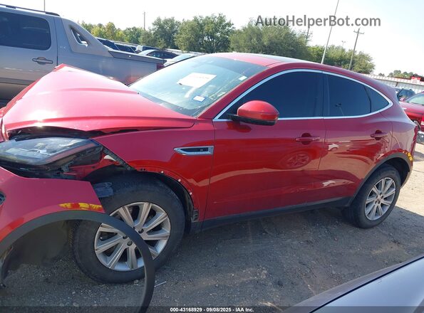 SADFJ2FX8K1Z40930 2019 JAGUAR E-PACE Красный Панорамный вид салона 360°