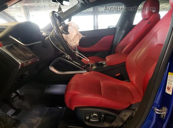 SADHD2S12K1F72538 2019 JAGUAR I-PACE Blue Front interior view