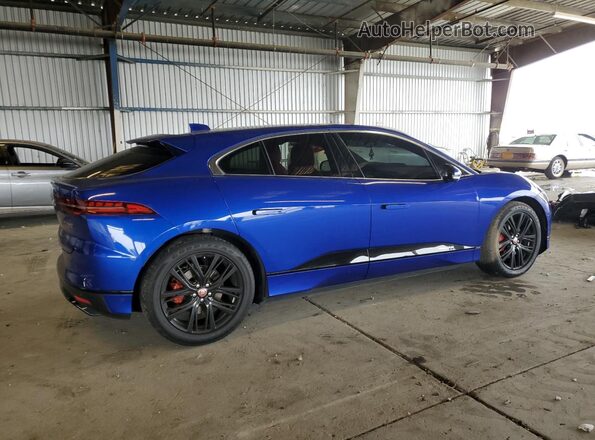 SADHD2S12K1F72538 2019 JAGUAR I-PACE Blue Rear right