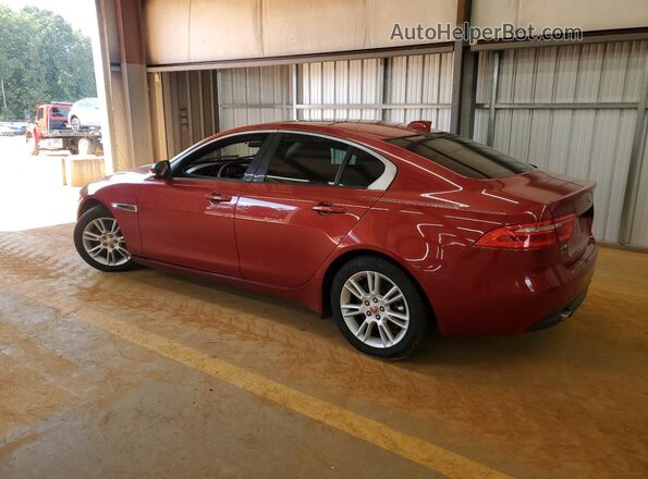 SAJAD4FX1JCP34331 2018 JAGUAR XF Red უკანა მარცხენა