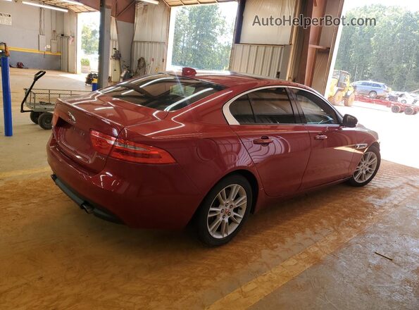 SAJAD4FX1JCP34331 2018 JAGUAR XF Red უკანა მარჯვენა