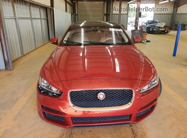 SAJAD4FX1JCP34331 2018 JAGUAR XF Red წინა ხედი