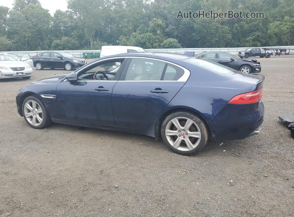 SAJAK4BN0HA968511 2017 JAGUAR XF Blue Tył lewy