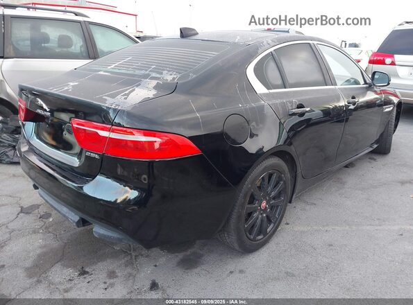 SAJAR4FX6KCP49586 2019 JAGUAR XF Черный Задняя правая четверть