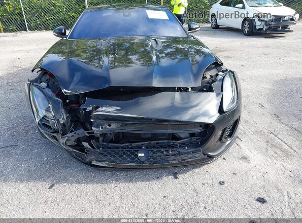 SAJDF1FVXJCK47908 2018 JAGUAR F-TYPE Черный Вид спереди