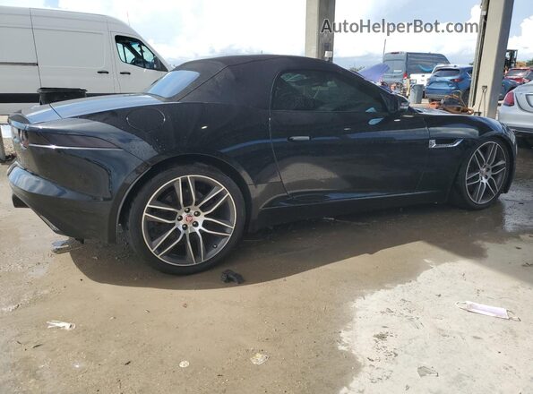 SAJWA6ET5H8K44352 2017 JAGUAR F-TYPE Черный Передняя правая четверть