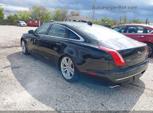 SAJWJ2GD4H8W04869 2017 JAGUAR XJ Black Tył lewy