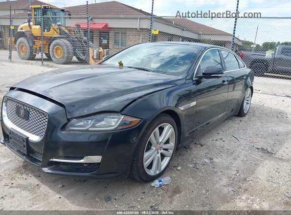 SAJWJ2GD4H8W04869 2017 JAGUAR XJ Black Przód lewy