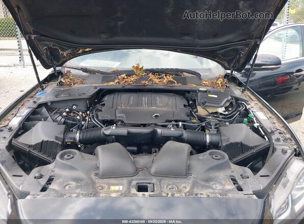 SAJWJ2GD4H8W04869 2017 JAGUAR XJ Black Widok z tyłu