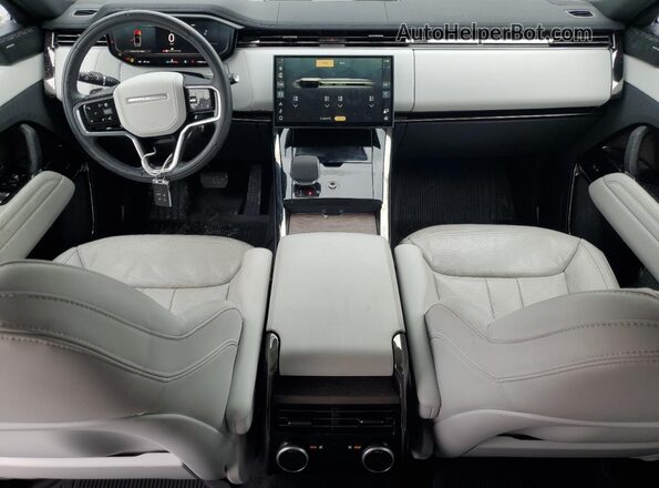 SAL1P9EU8RA416345 2024 LAND ROVER RANGE White Widok deski rozdzielczej