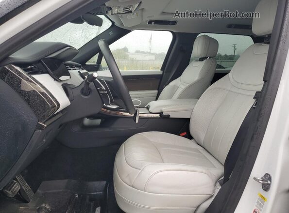 SAL1P9EU8RA416345 2024 LAND ROVER RANGE White Widok wnętrza z przodu