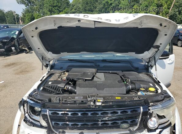 SALAK2V69GA815477 2016 LAND ROVER LR4 White ძრავის განყოფილების ხედი