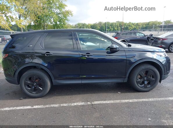SALCJ2FX0LH879668 2020 LAND ROVER DISCOVERY SPORT Black Widok wnętrza z tyłu