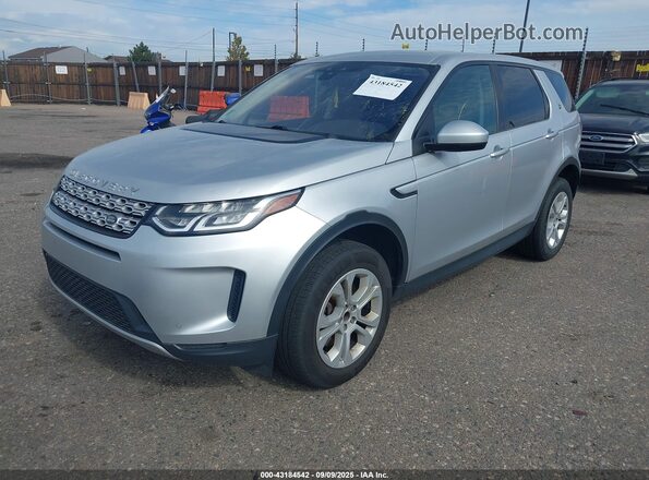 SALCJ2FX4LH834569 2020 LAND ROVER DISCOVERY SPORT Silver Vista tres cuartos delantera izquierda