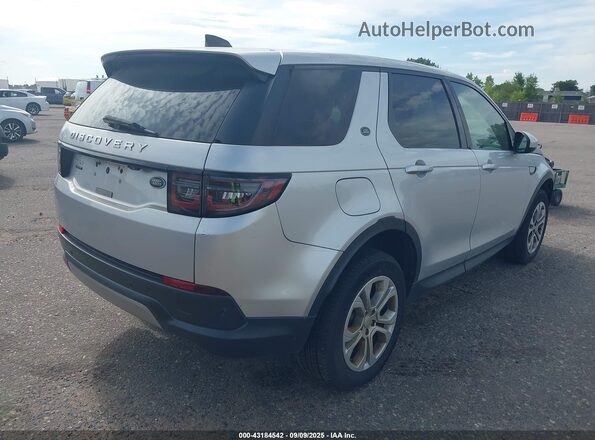 SALCJ2FX4LH834569 2020 LAND ROVER DISCOVERY SPORT Silver Trasero derecho