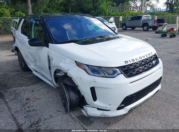 SALCL2FX7LH862201 2020 LAND ROVER DISCOVERY SPORT White Передня права чверть
