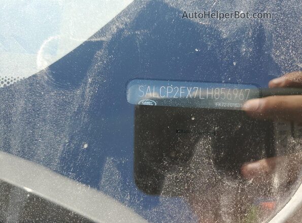 SALCP2FX7LH856967 2020 LAND ROVER DISCOVERY Белый Панорамный вид салона 360°