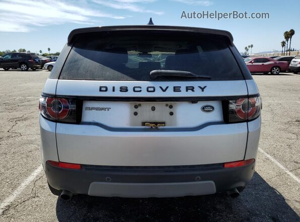 SALCP2RX2JH770409 2018 LAND ROVER DISCOVERY Silver Widok wnętrza z przodu